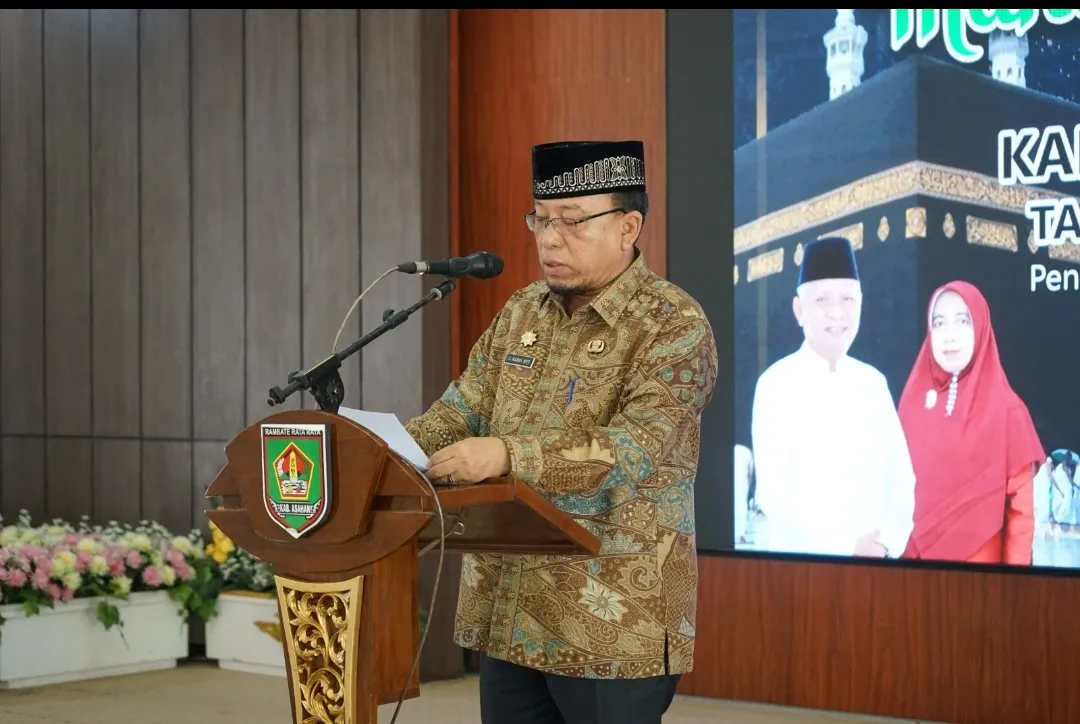 Sekda Asahan Buka Manasik Haji