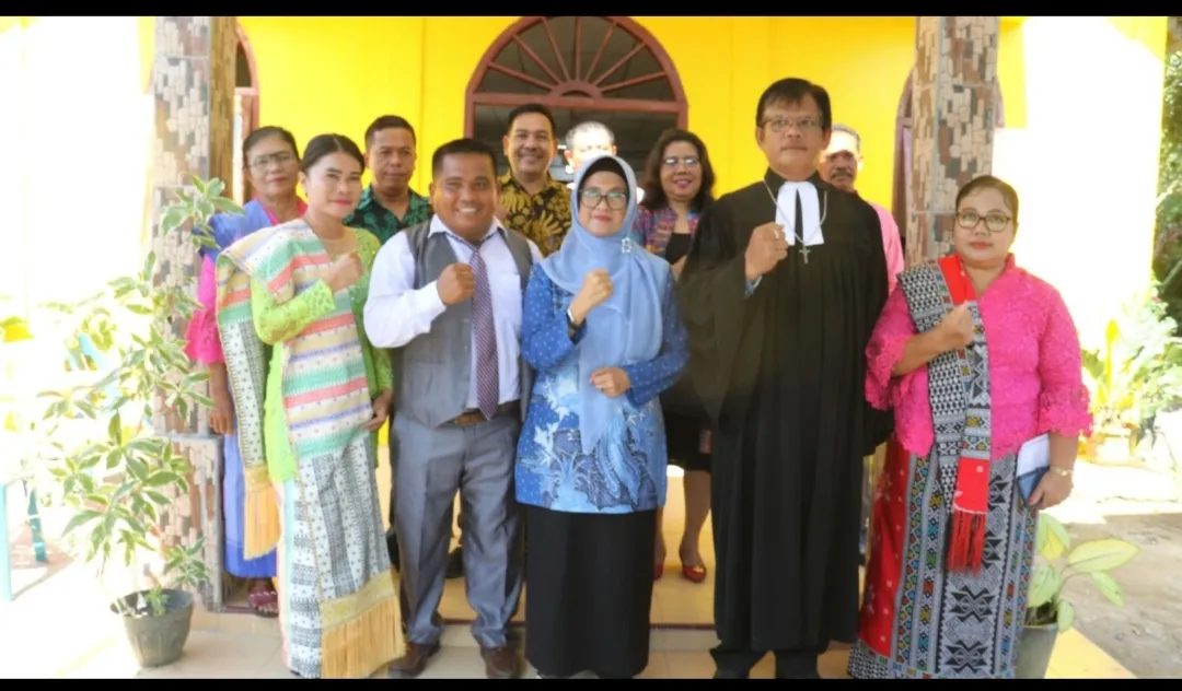 Wali Kota Hadiri Peletakan Batu Pertama Rumah Dinas Pendeta Gereja Mission Batak di Siantar