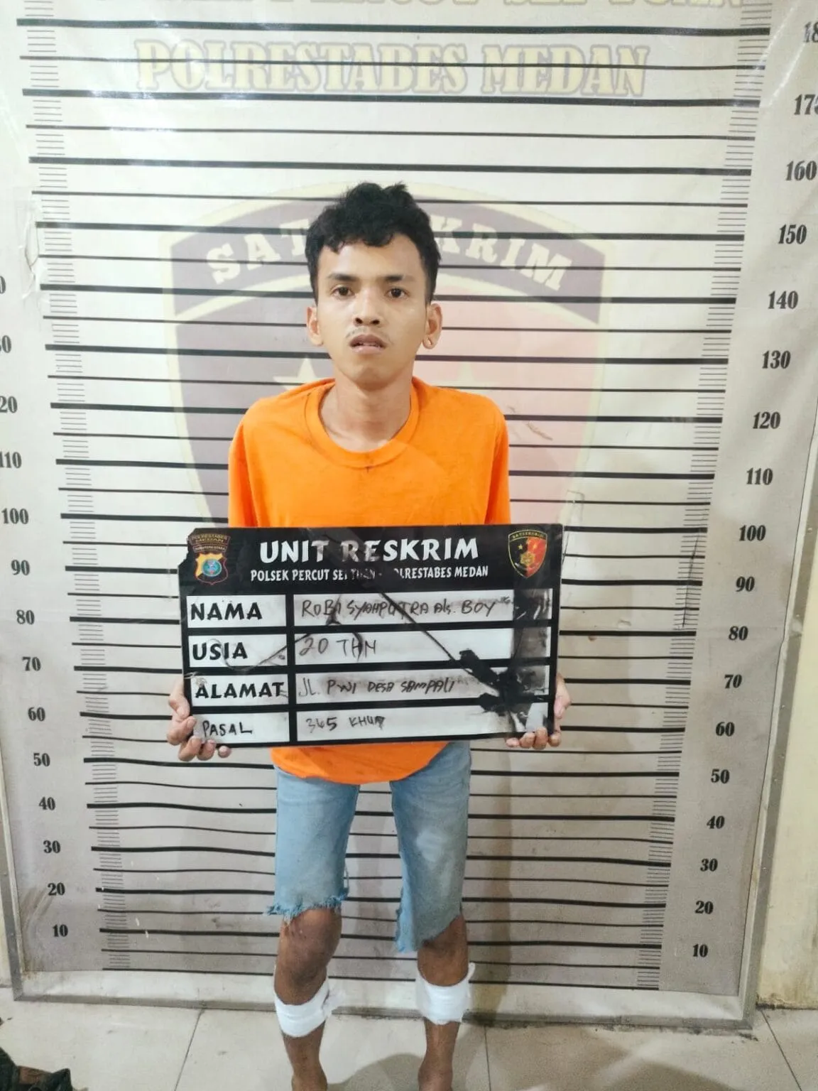 Polisi Tembak Dua Pelaku Curas Di Medan dan Belawan