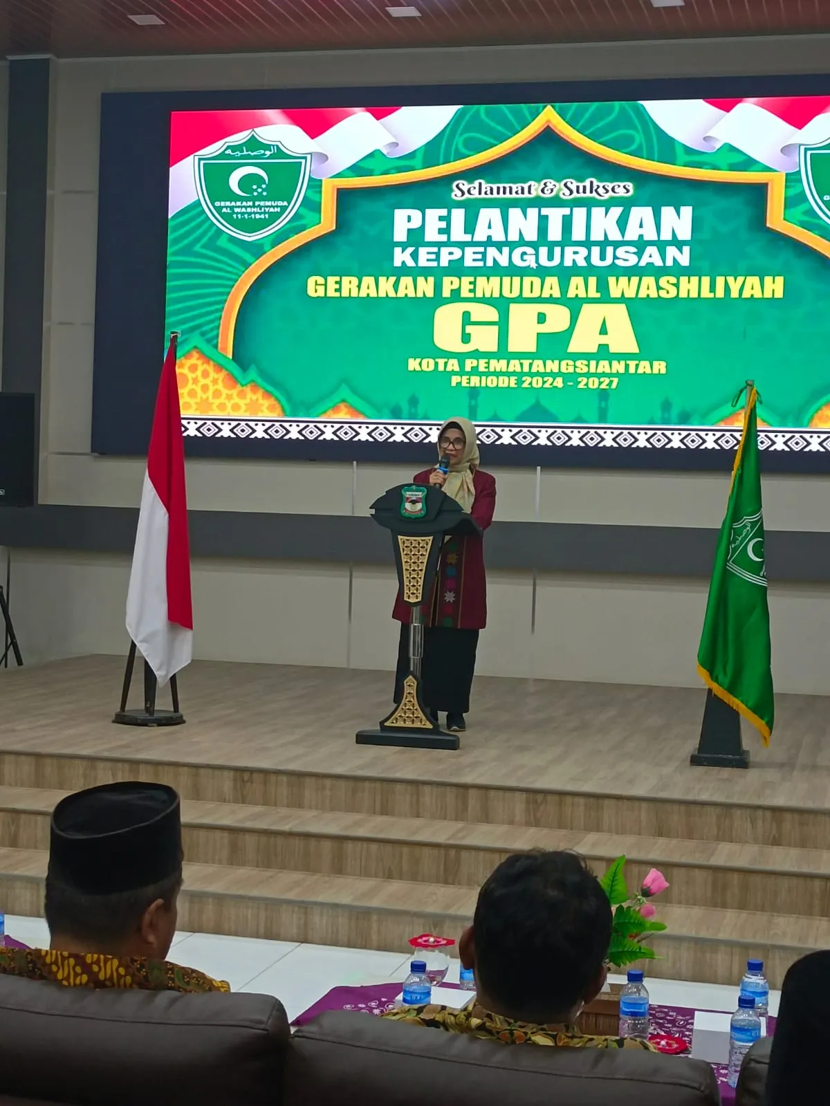 Wali Kota Siantar Apreasiasi Pelantikan Gerakan Pemuda Al-Wasliyah