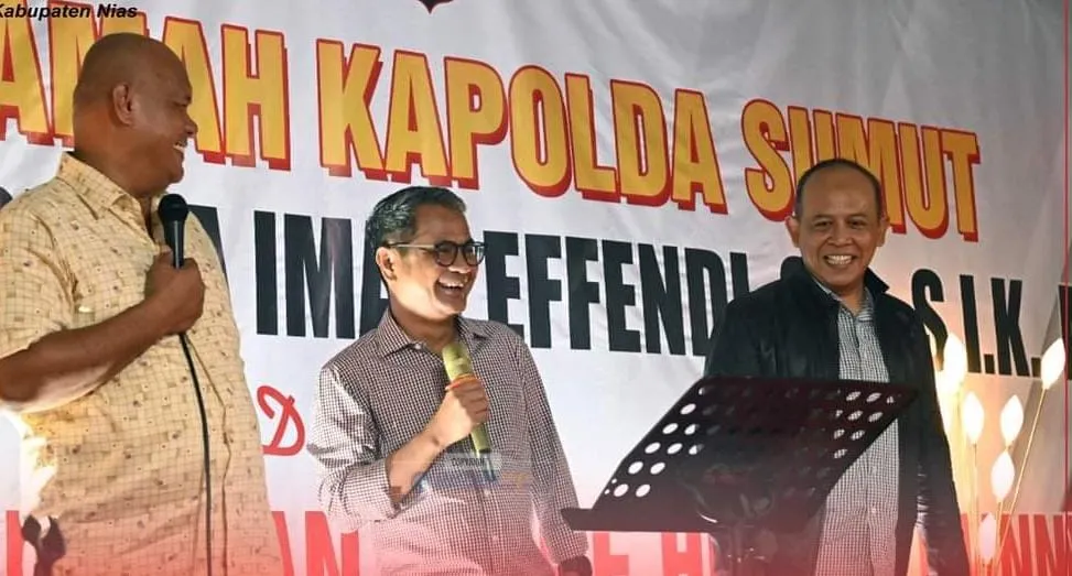 Kapolda Sumut Bersama Forkada Se-Kepulauan Nias Ramah Tamah