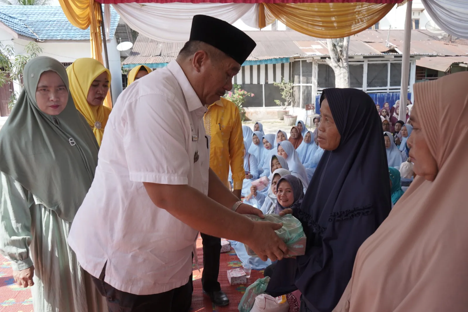 Wakil Bupati Asahan Ikuti Pengajian Akbar di Sei Dadap