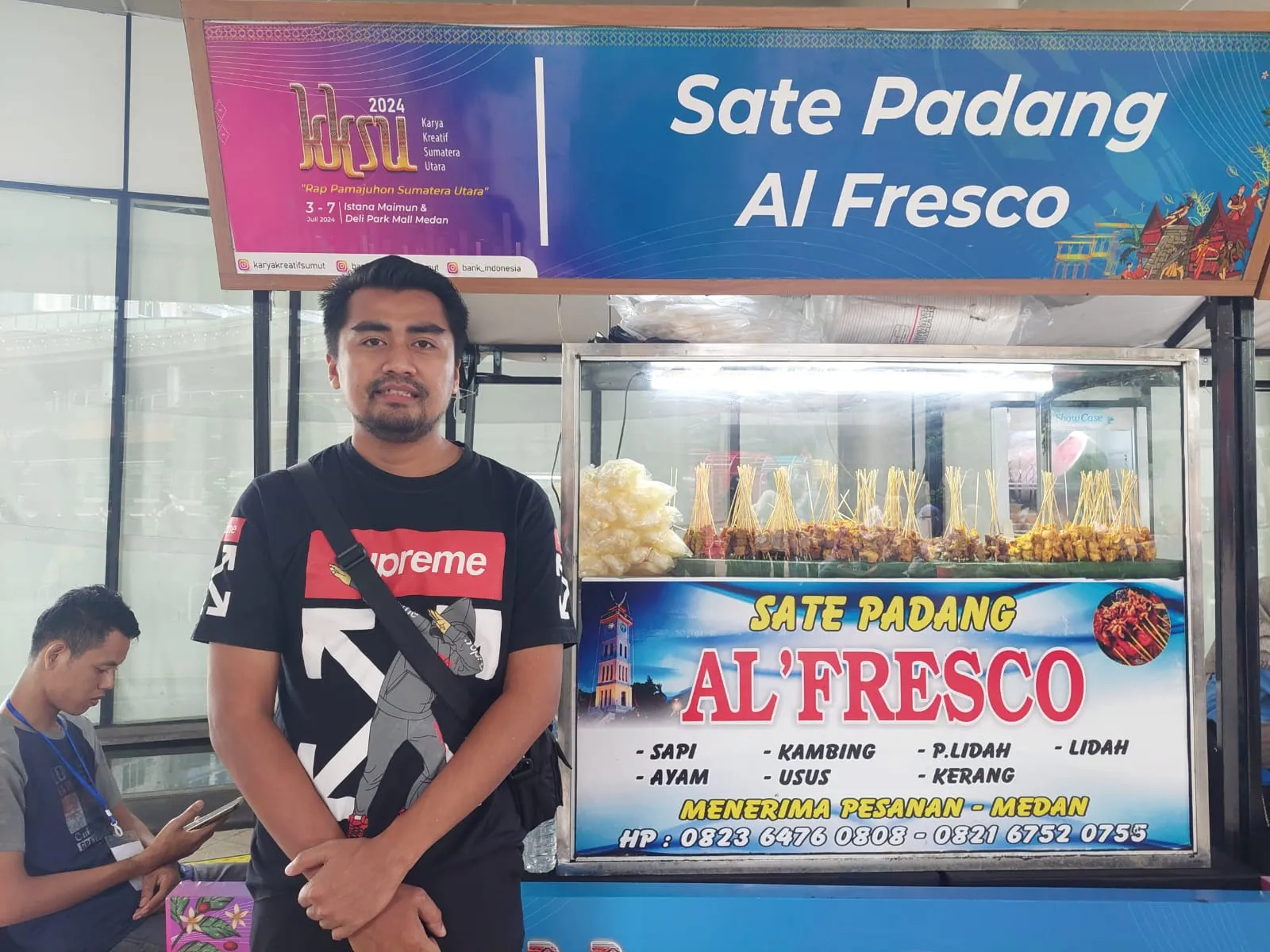 Sate Padang Al Fresco Senang Ikut KKSU Digelar BI Sumut
