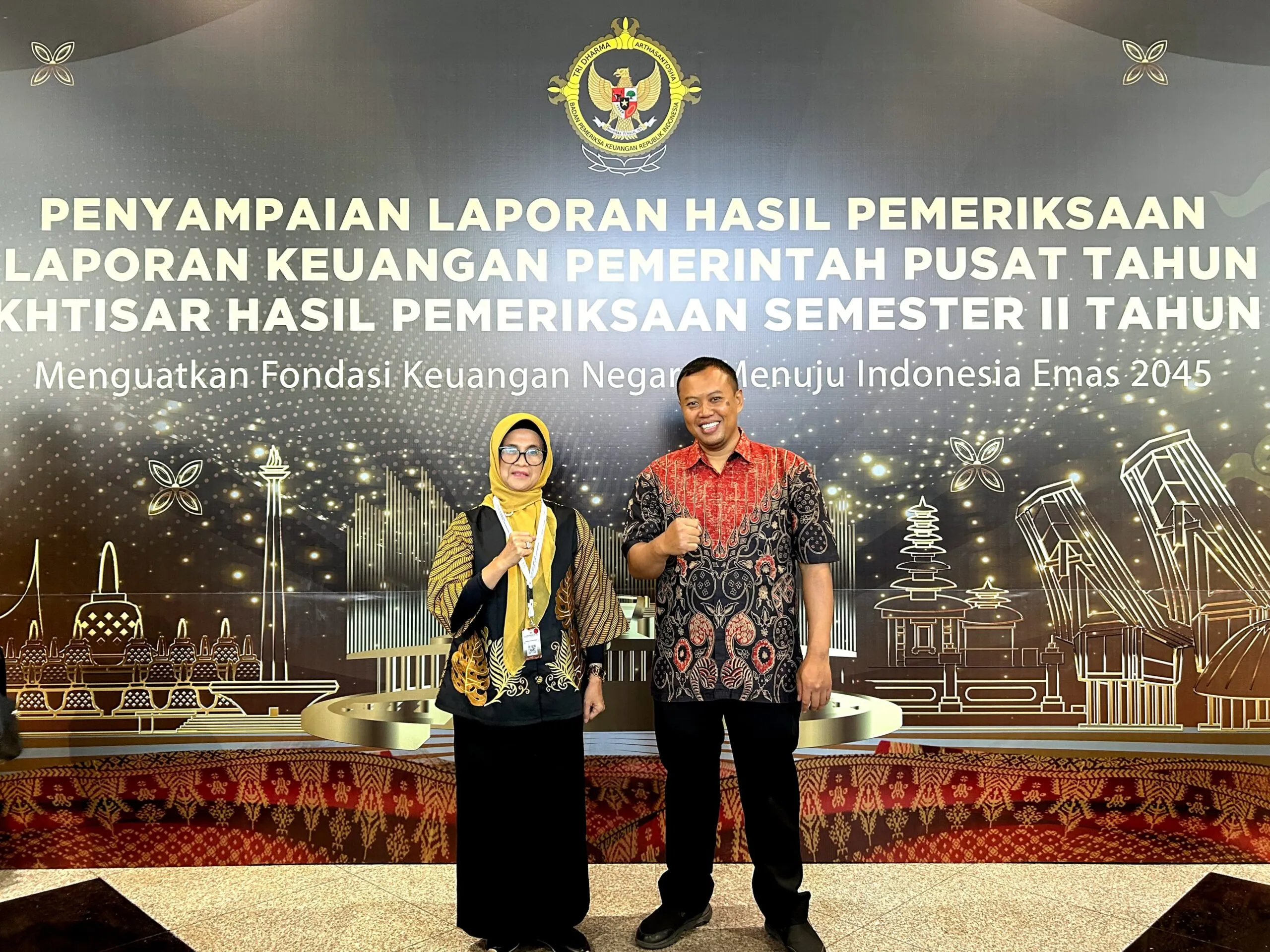 Wali Kota Hadiri Seminar Nasional LHP LKPP 2023 Di Jakarta