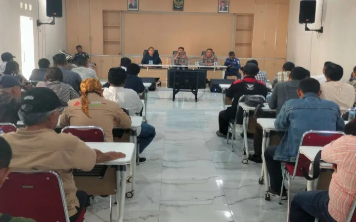 Kapolres Batubara Ngopi Bareng Wartawan