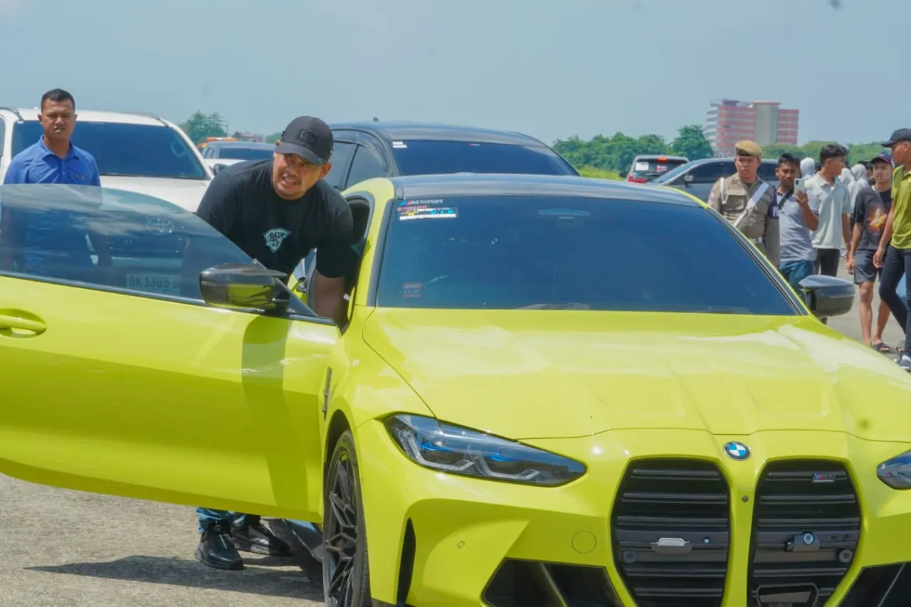 Bobby Nasution Jajal Lintasan RDO Kolaborasi Medan Berkah Drage Race Cars &amp; Bike