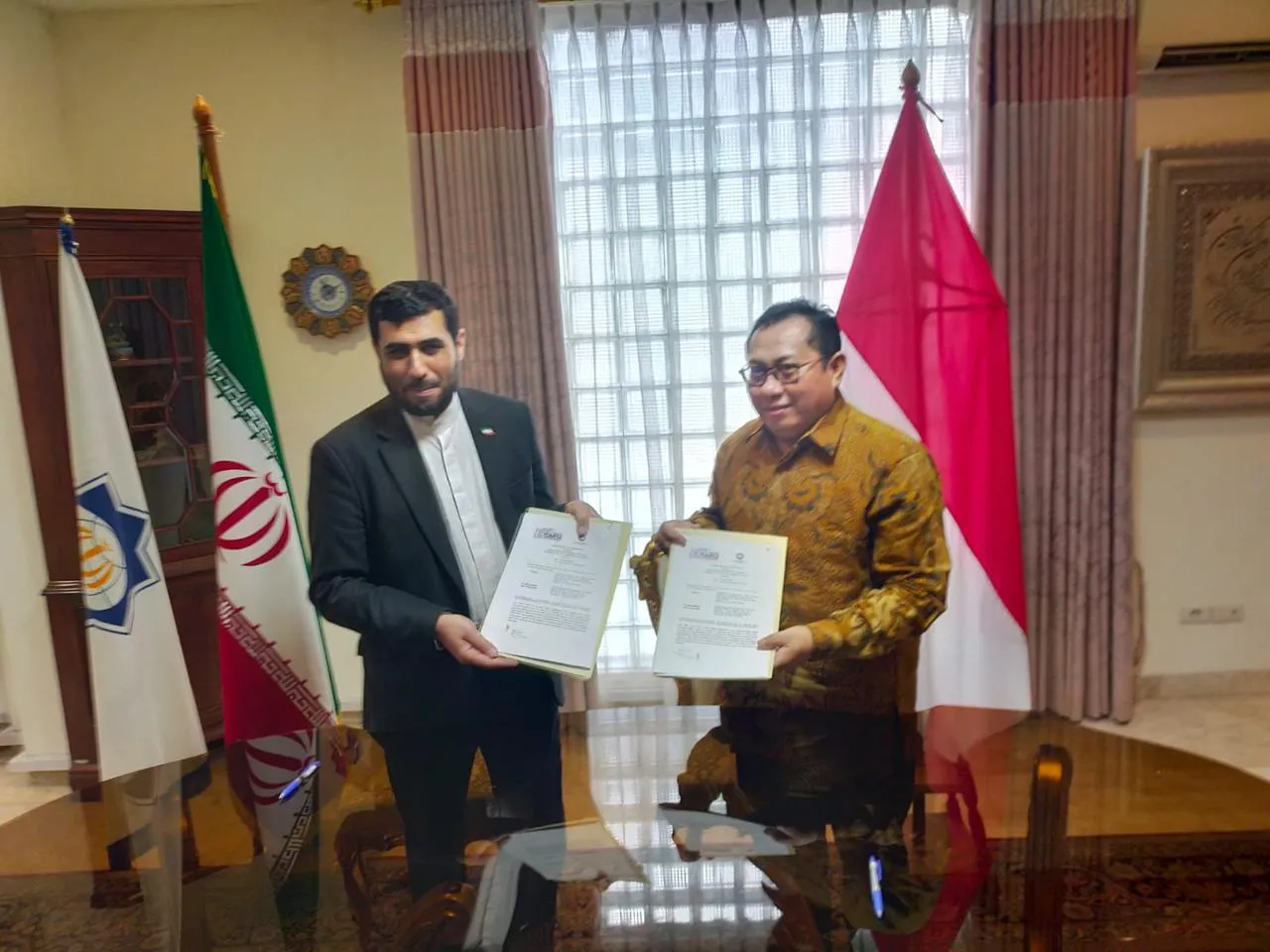 SMSI Tandatangani Kerja Sama Dengan Kedubes Iran
