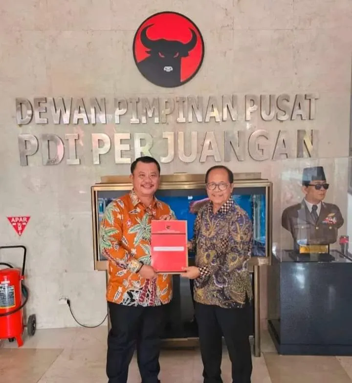 DPP PDIP Umumkan Sowa’a Laoli  Calon Wali Kota Gunungsitoli Di Pilkada 2024