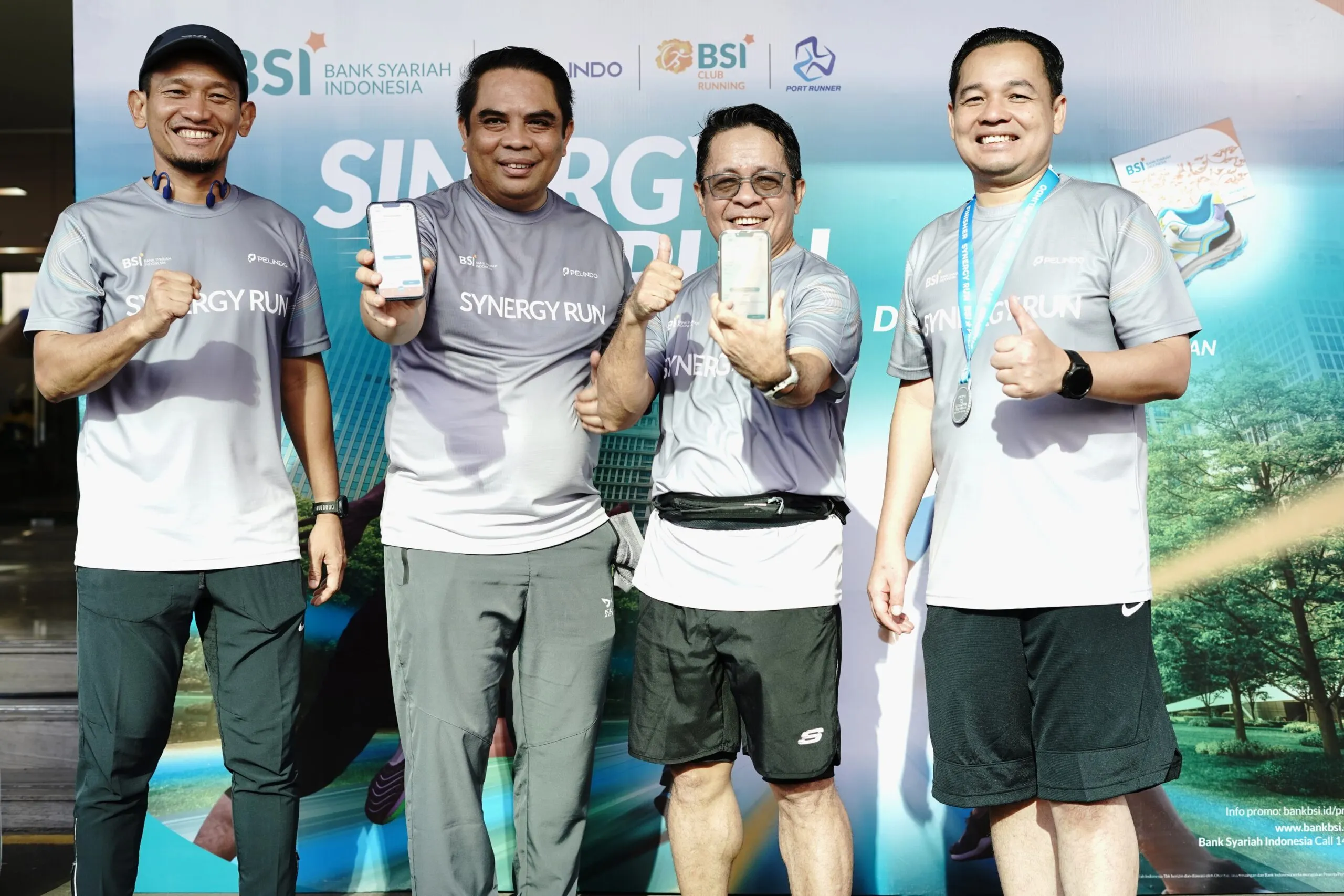 Synergy Run, Kolaborasi BSI Dan Pelindo Untuk Tingkatkan Literasi Perbankan Syariah