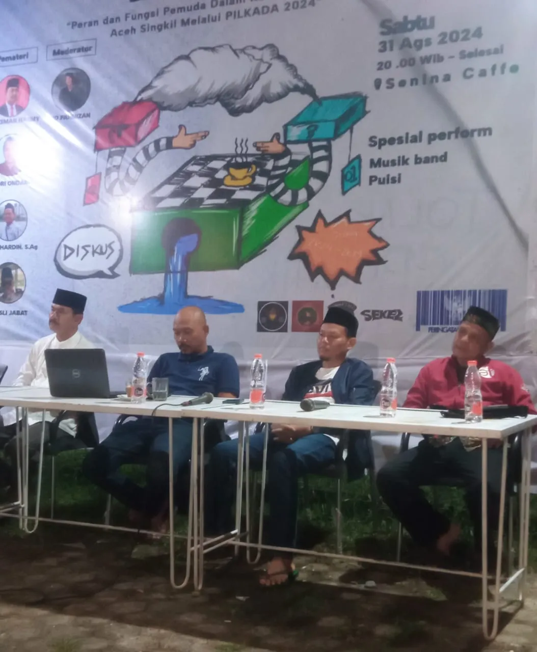 “Fest Kampung Kita”, Gelar Diskusi Publik Bicara Peran Pemuda Di Pilkada 2024