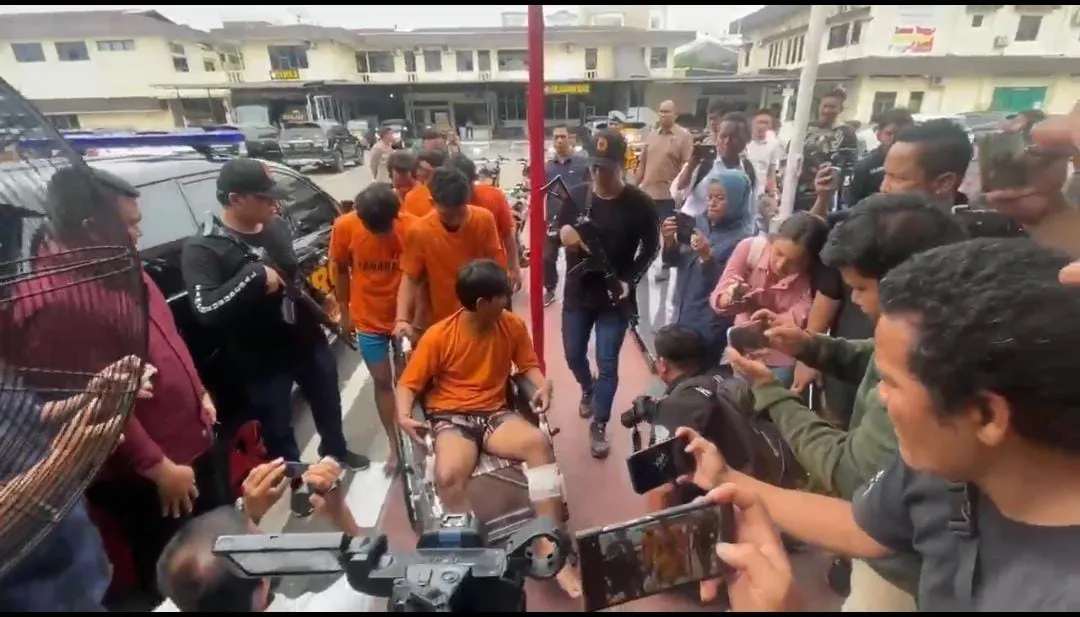 11 Penyerang Warga Selambo Diringkus, Diantaranya Ketua Geng Motor