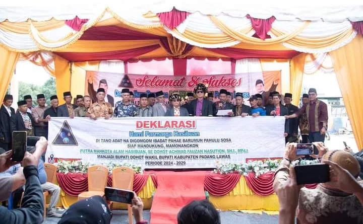 Dalihan Natolu Dan Raja-raja Luat Deklarasi Dukung PMA-AFN