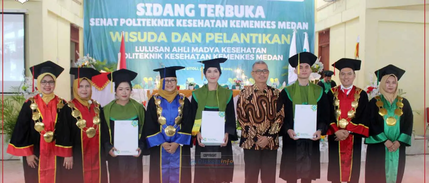 Sekda Nias Hadiri Wisuda Prodi D-III Keperawatan Gunungsitoli