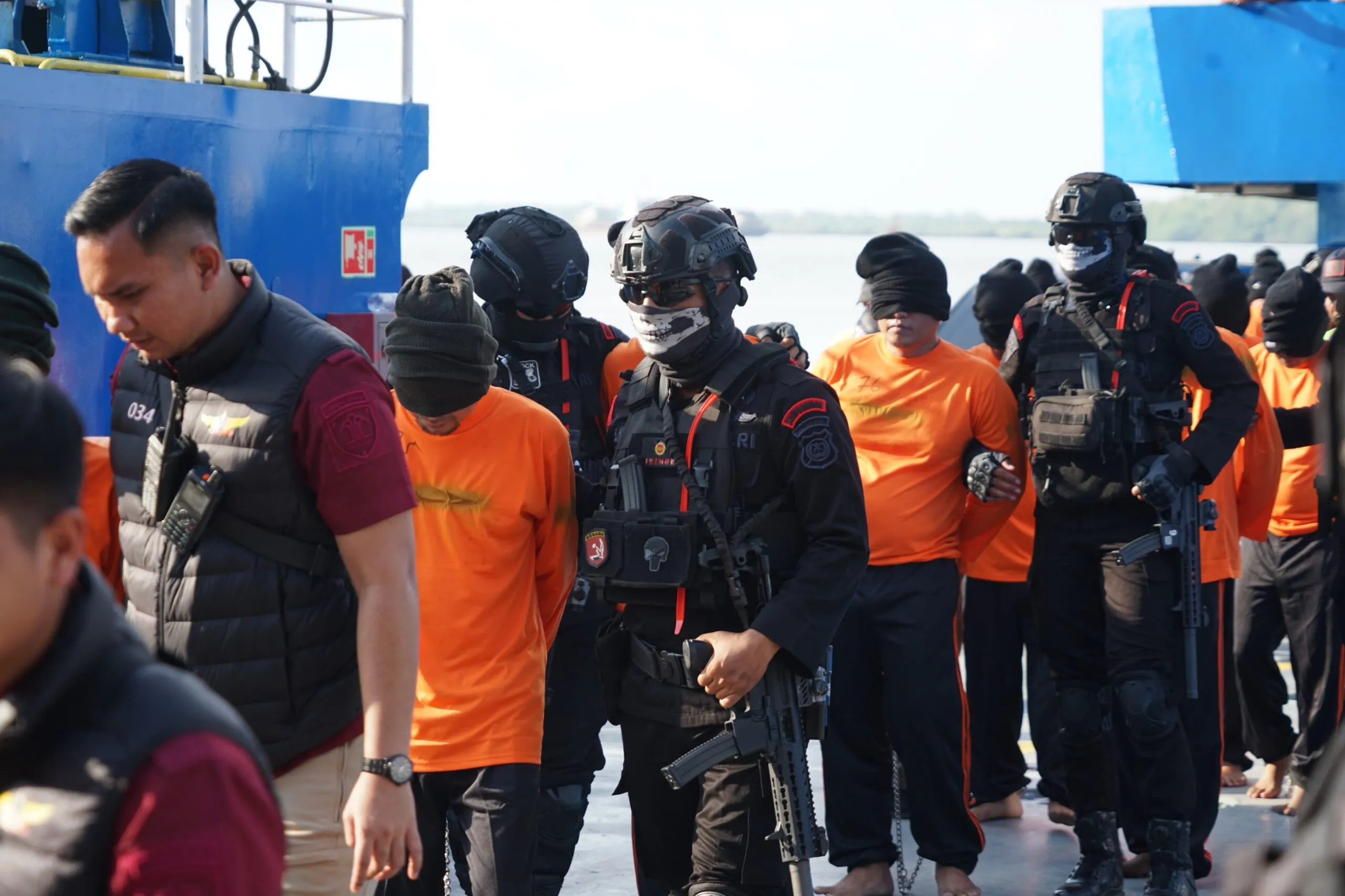 64 Napi Sumut Risiko Tinggi Dipindahkan Ke Nusakambangan