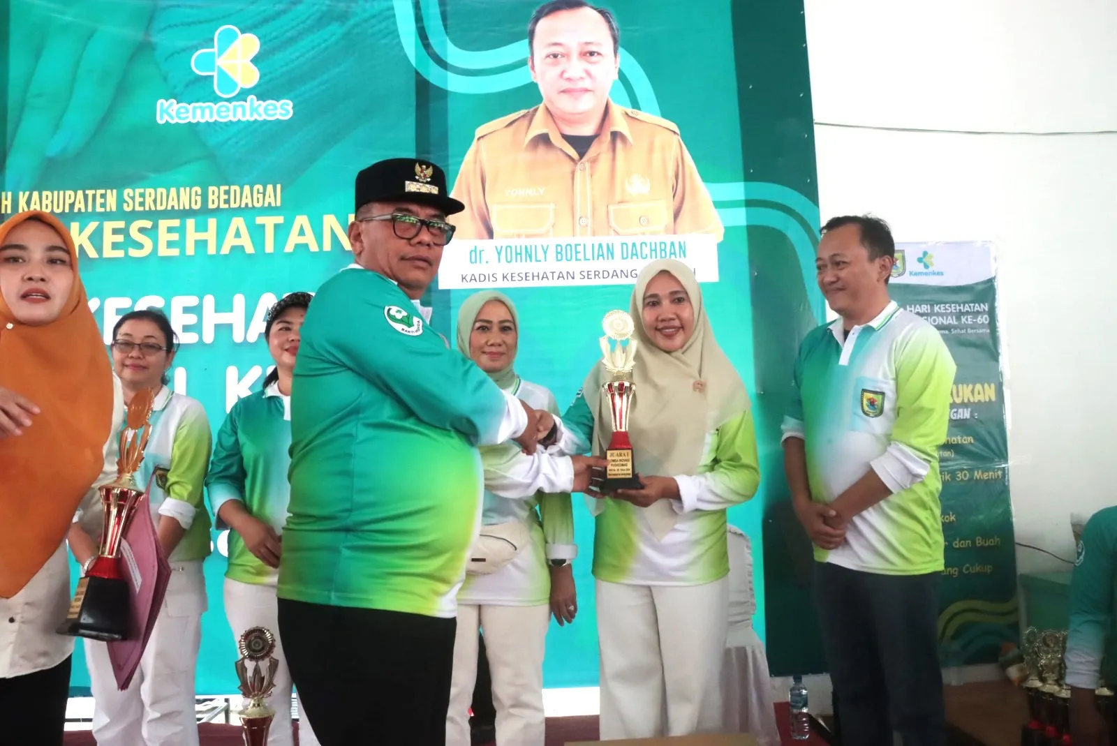 Pemkab Sergai Peringati HKN Ke 60,  "Gerak Bersama, Sehat Bersama"