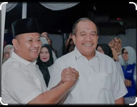 Taufik - Rianto Deklarasi Kemenangan Sementara Bupati Dan Wakil Bupati Asahan