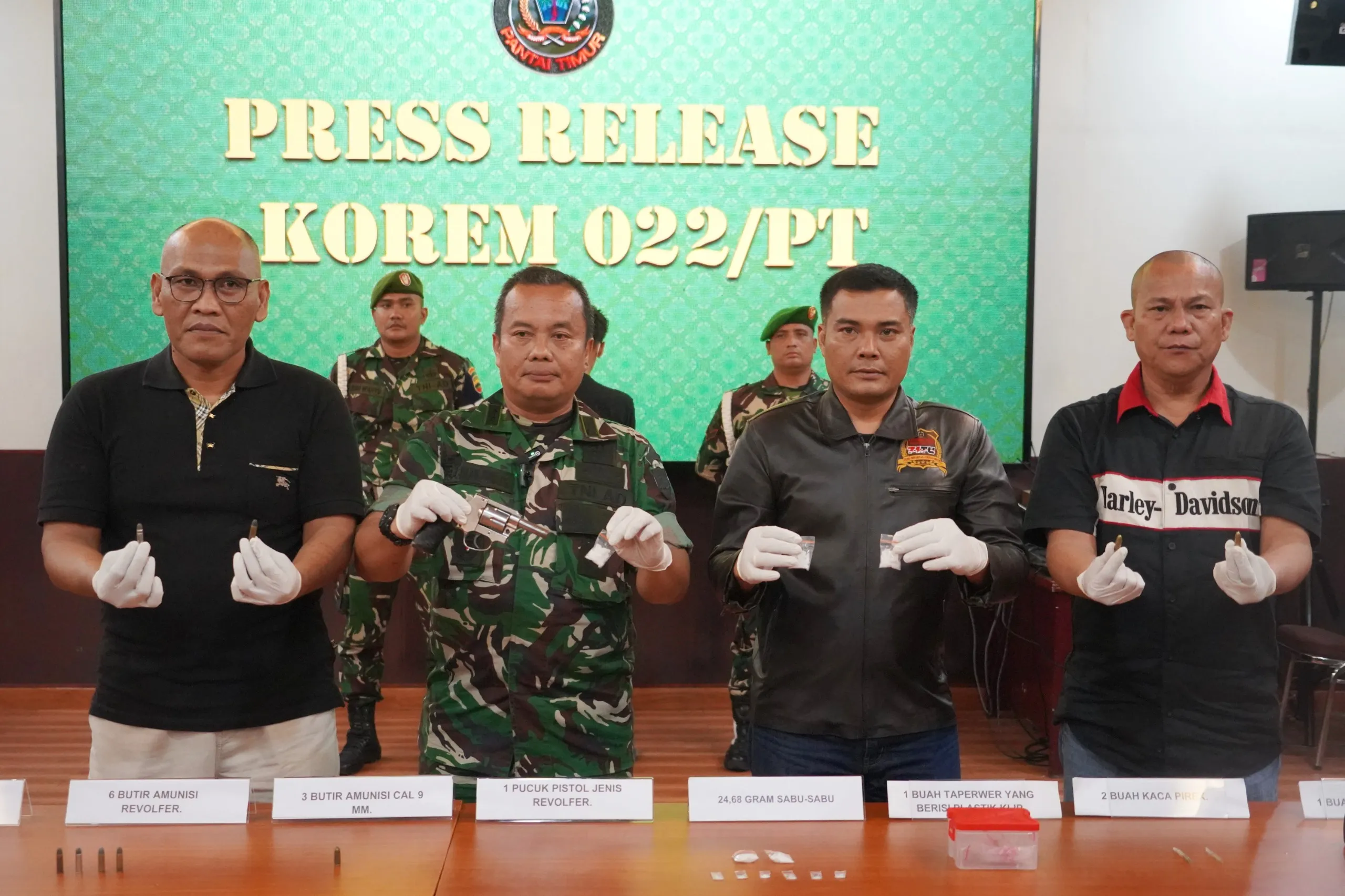 Masyarakat Apresiasi Tim Intel Korem 022/PT  Gagalkan Peredaran Narkoba