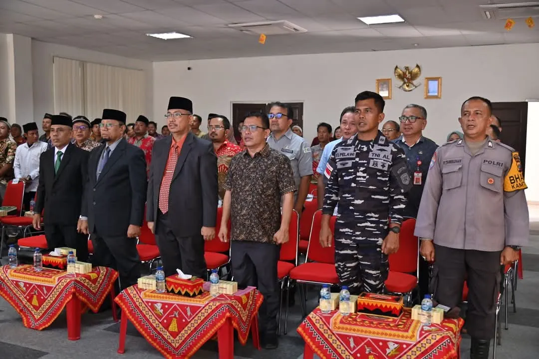 Sekda Nias Hadiri Pelantikan Pimpinan Baznas