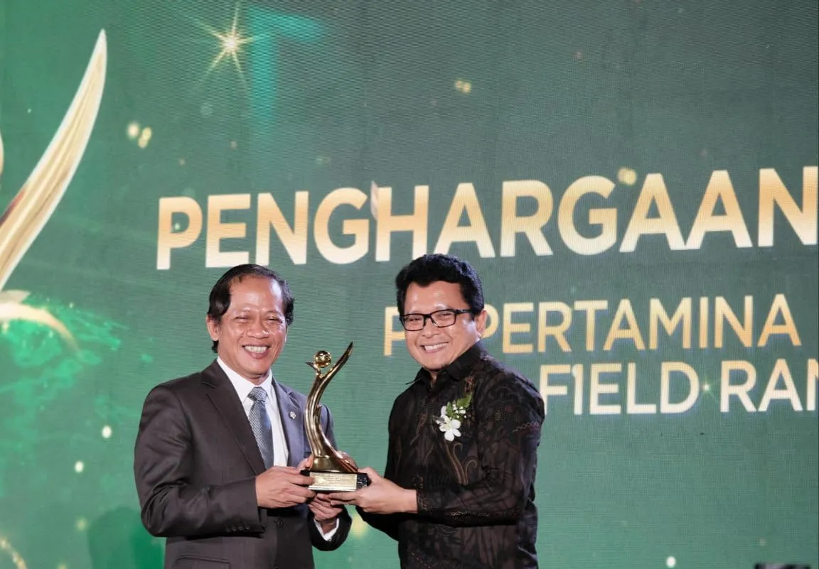 Pertamina EP Rantau Raih Proper Emas Ke 9 Kali Dari KLHK