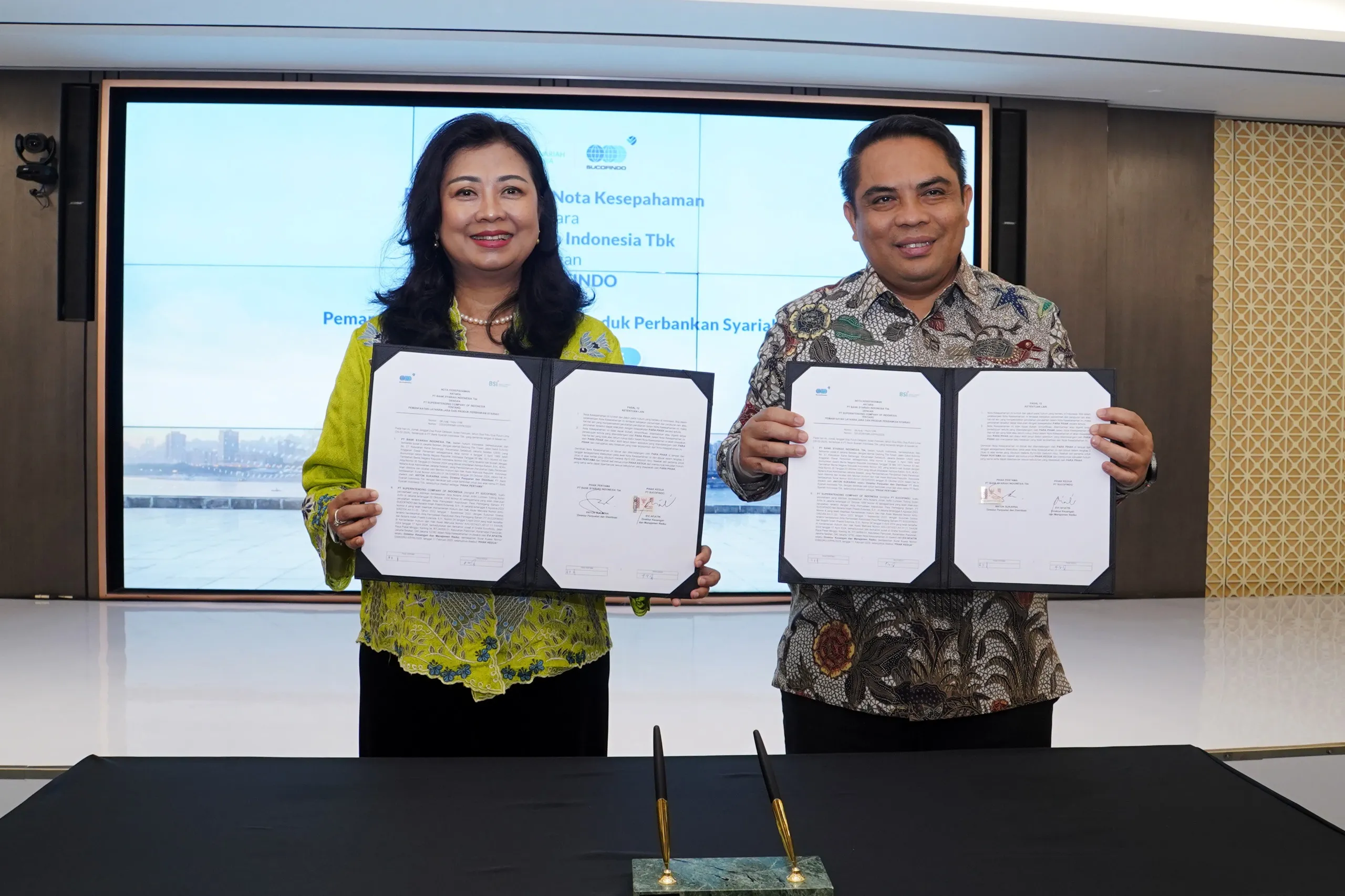 Perluas Pasar Perbankan Syariah, BSI Gandeng Sucofindo