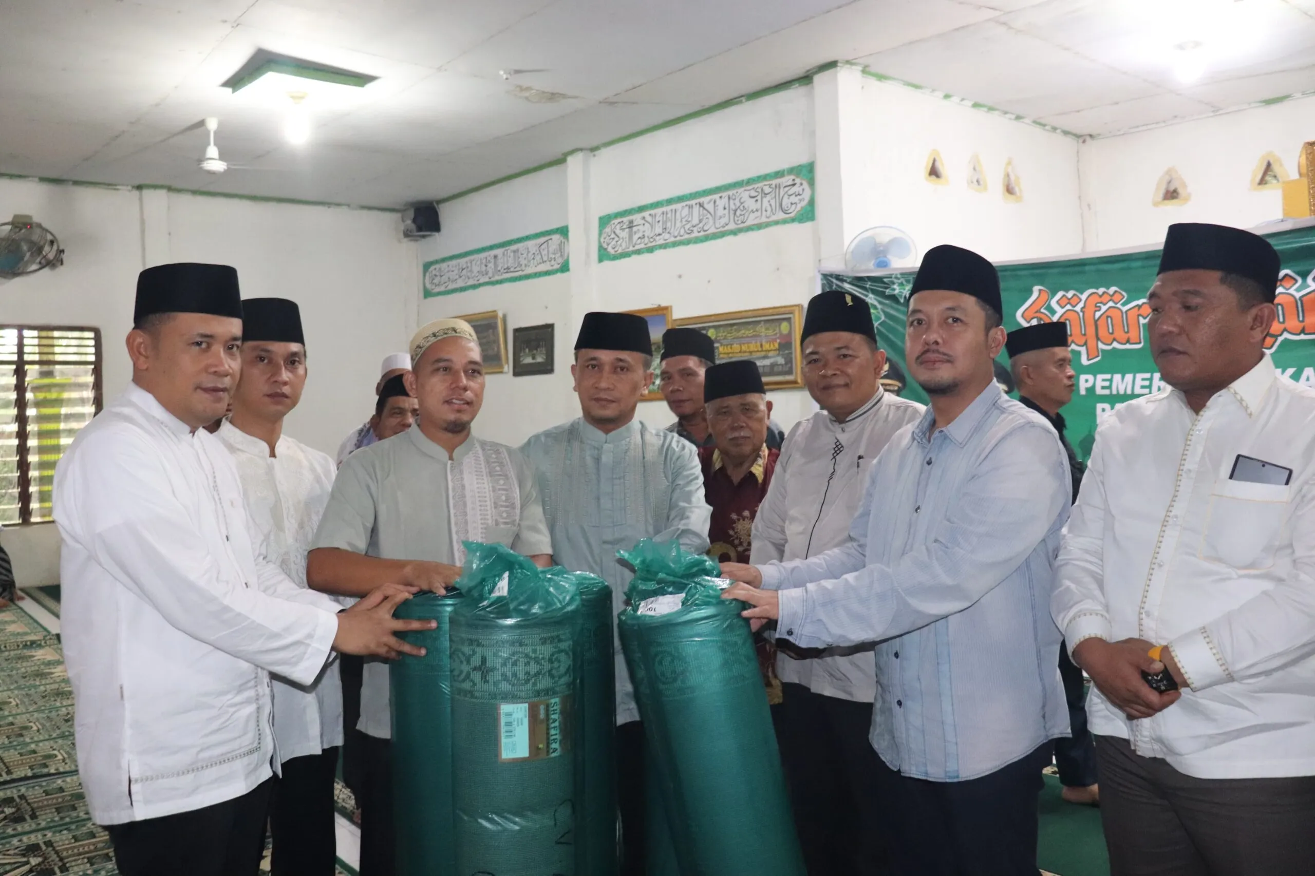 Camat Halongonan Sambut Tim Safari Ramadhan 1446 H