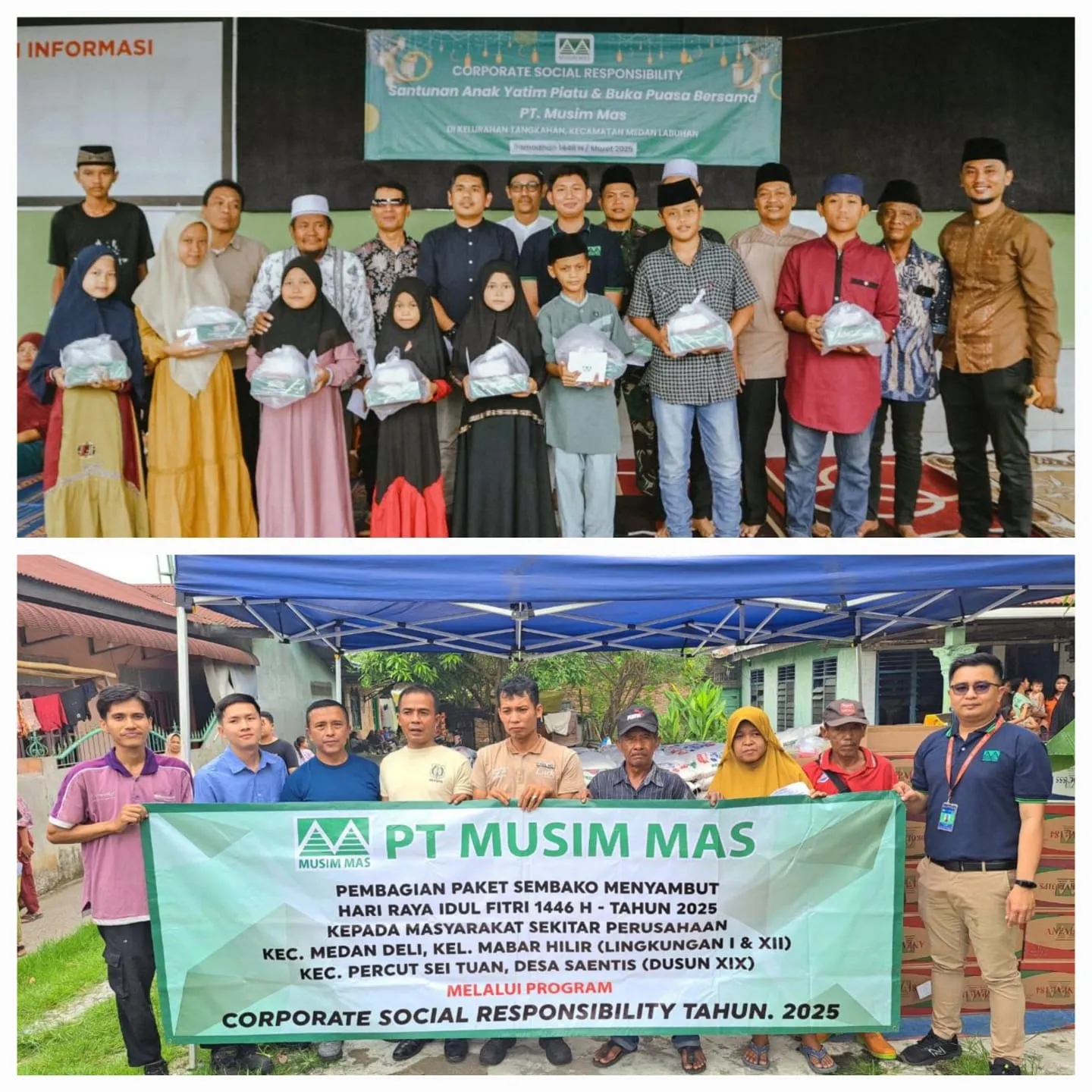 Safari Ramadan, Musim Mas Group Santuni Anak Yatim Dan Bagikan Ribuan Bingkisan Lebaran