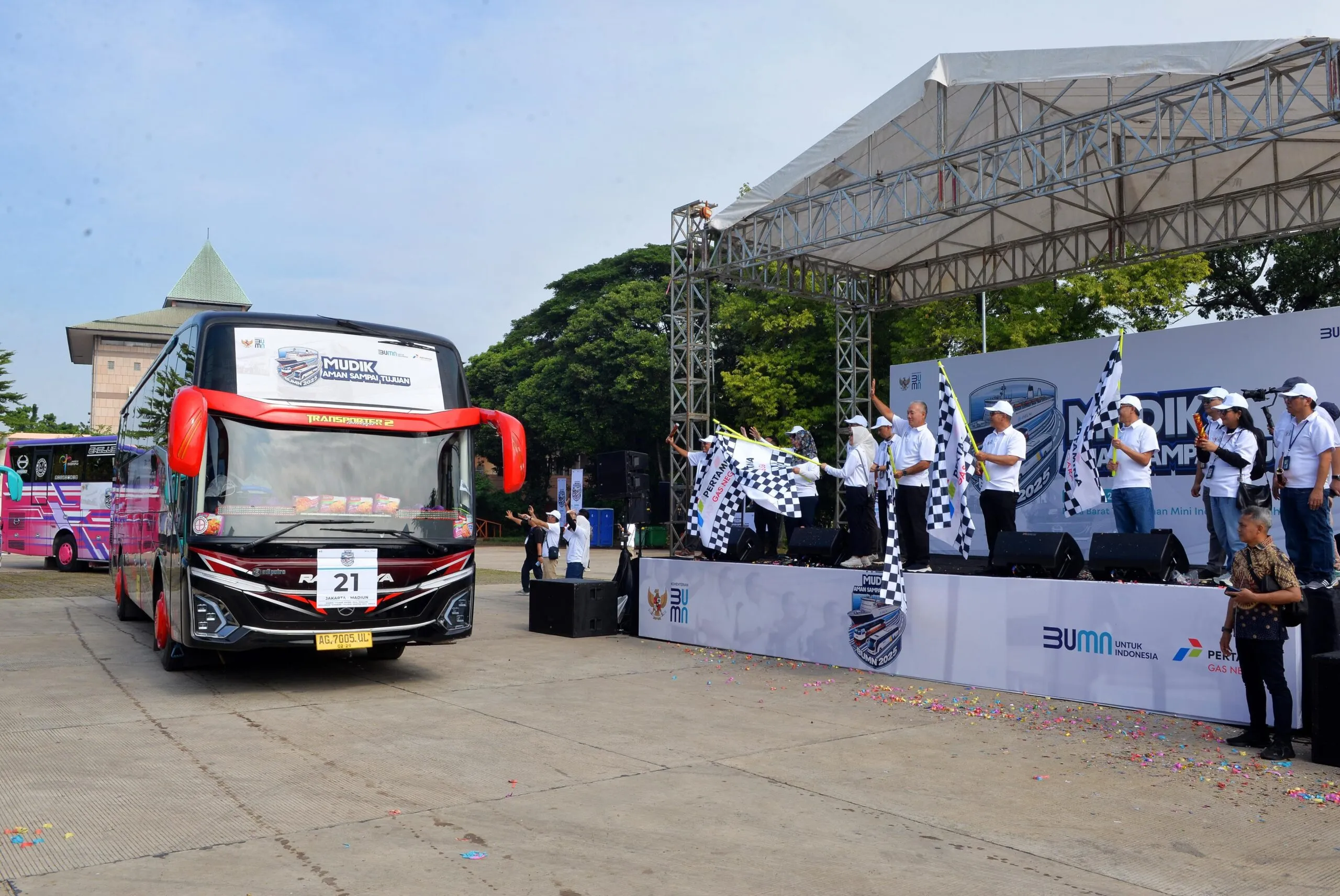 Mudik Gratis 2025, PGN Berangkatkan 1.267 Pemudik