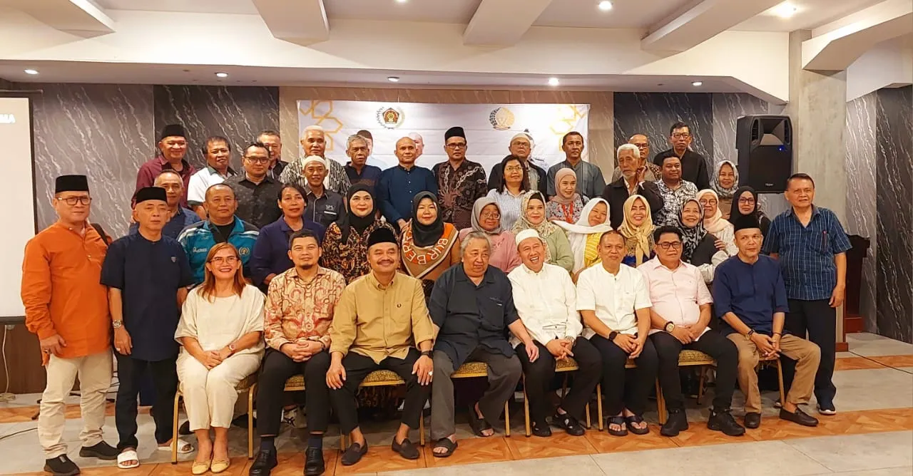 Keluarga Besar PWI Sumut dan Kalapas Kelas 1 Medan Bukber