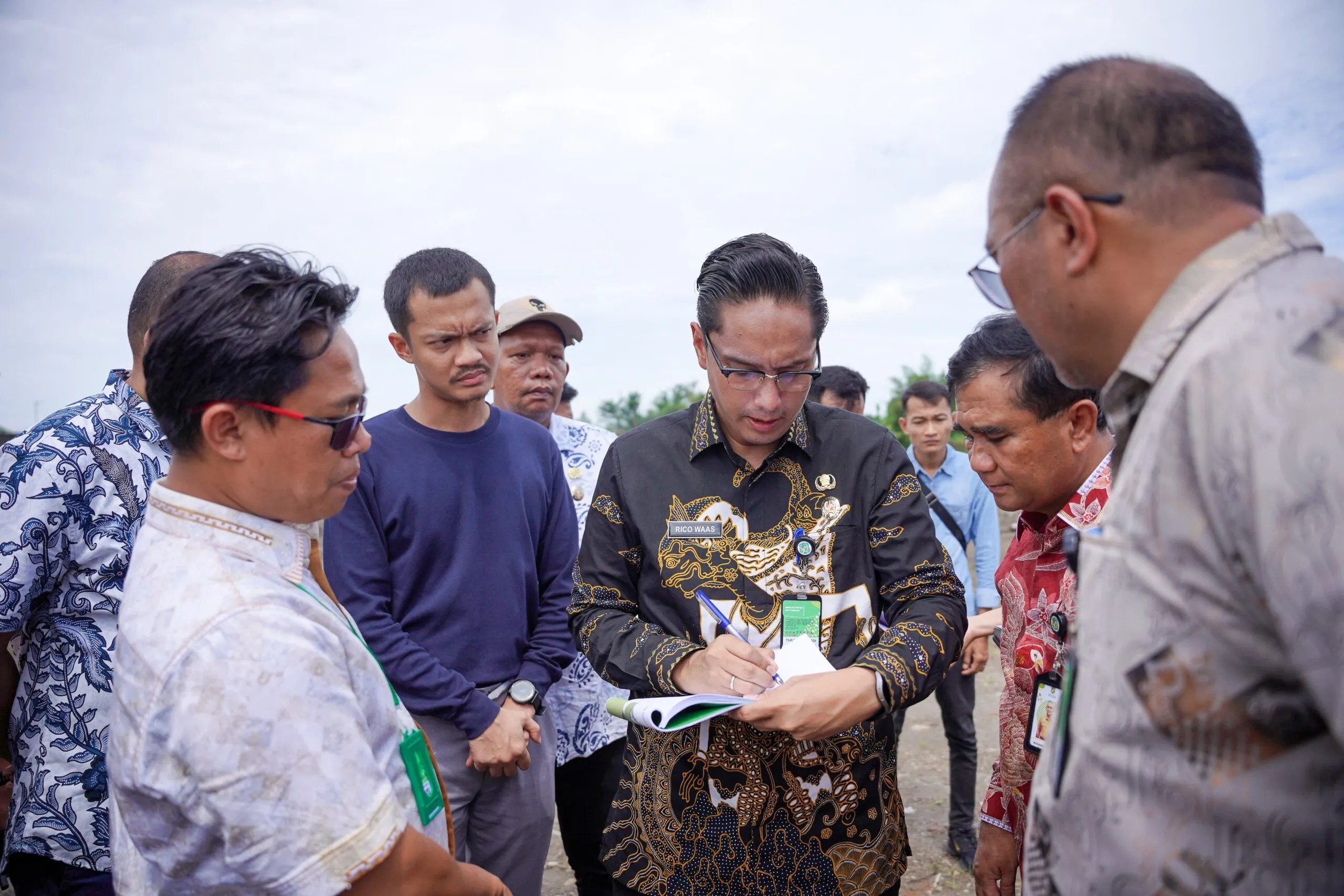 Pasar Simalingkar Sering Banjir, Rico Waas Janji Akan Perbaiki Drainase