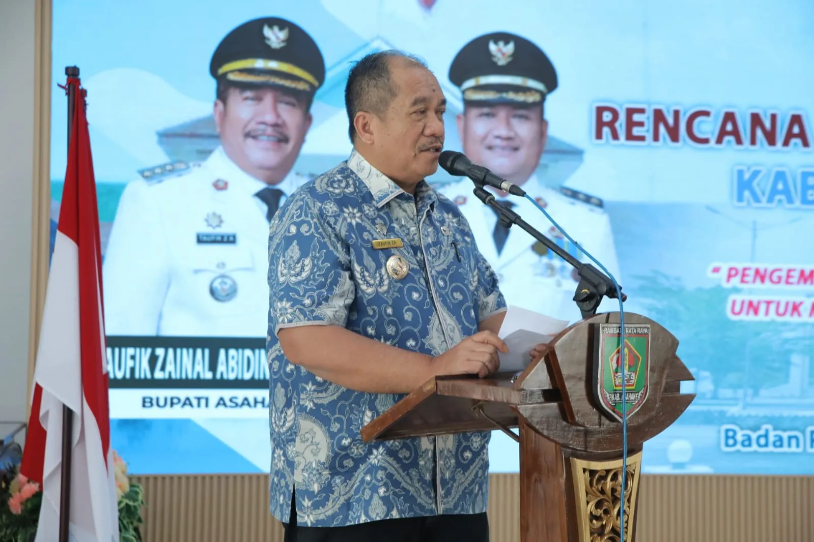 Gubsu Resmi Buka Musrenbang RKPD Asahan