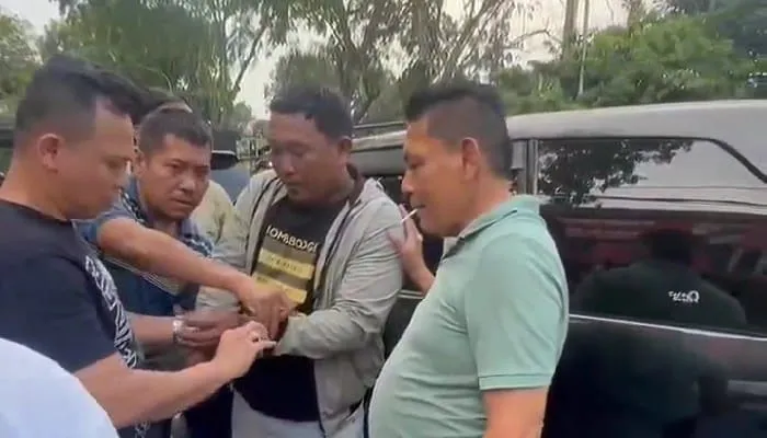 Viral Di Medsos, Akhirnya Pelaku Penganiayaan Diamankan Polsek Medan Area
