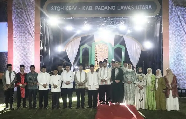 Bupati Paluta H Reski Basyah Harahap Buka STQH Ke V