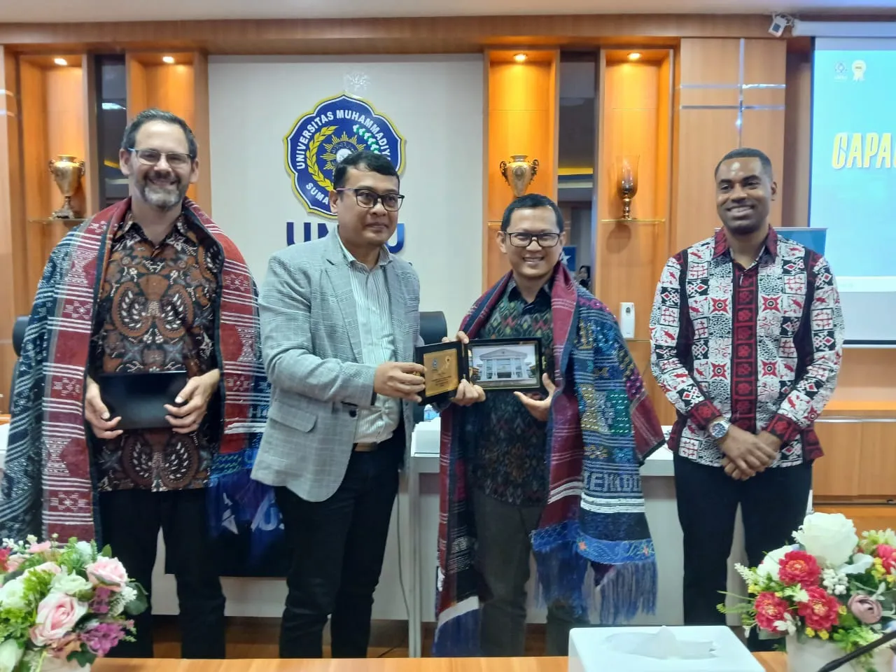 AS Ajak UMSU Kerja Sama Pendidikan Internasional
