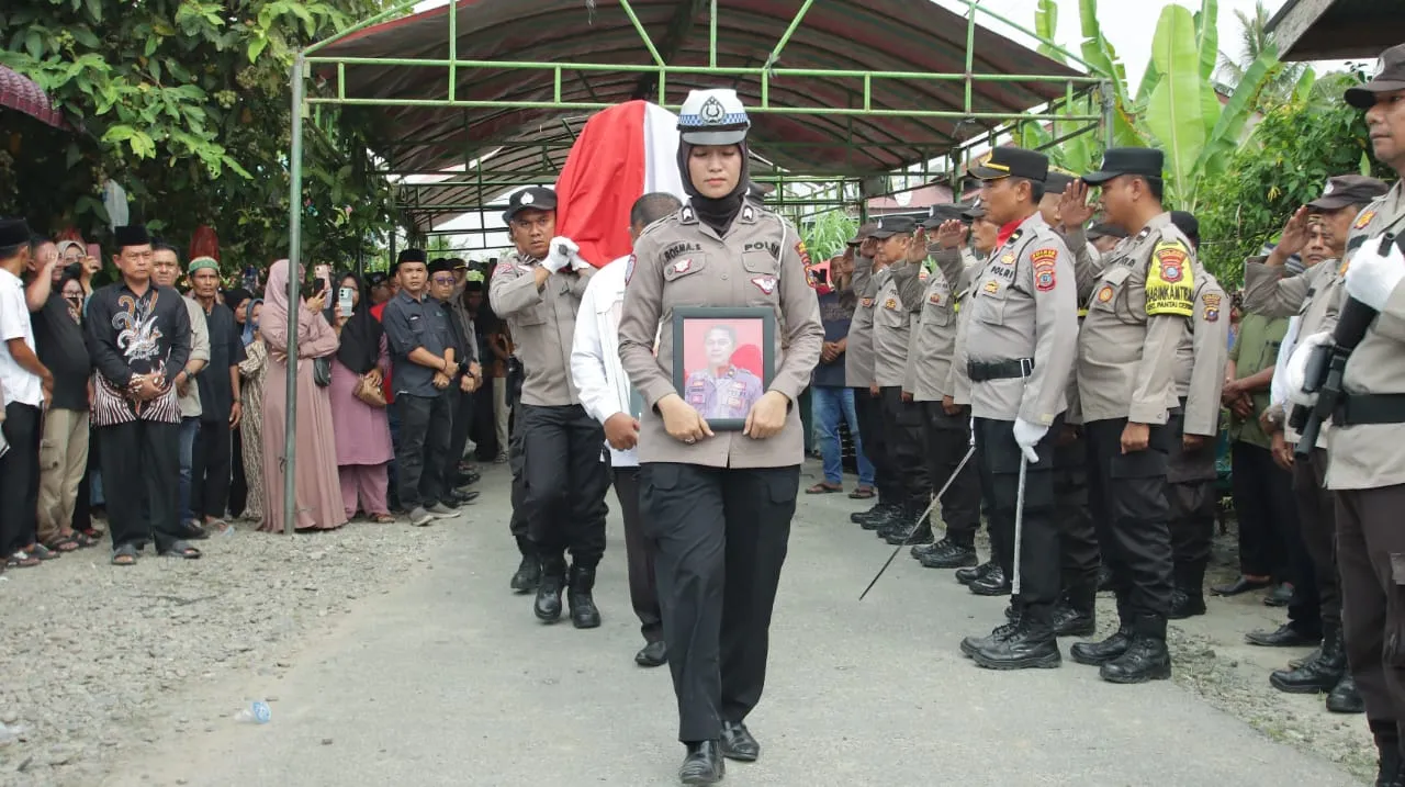 Polres Sergai Lepas Purn. Suherman, SH, Anggota DPRD Sergai
