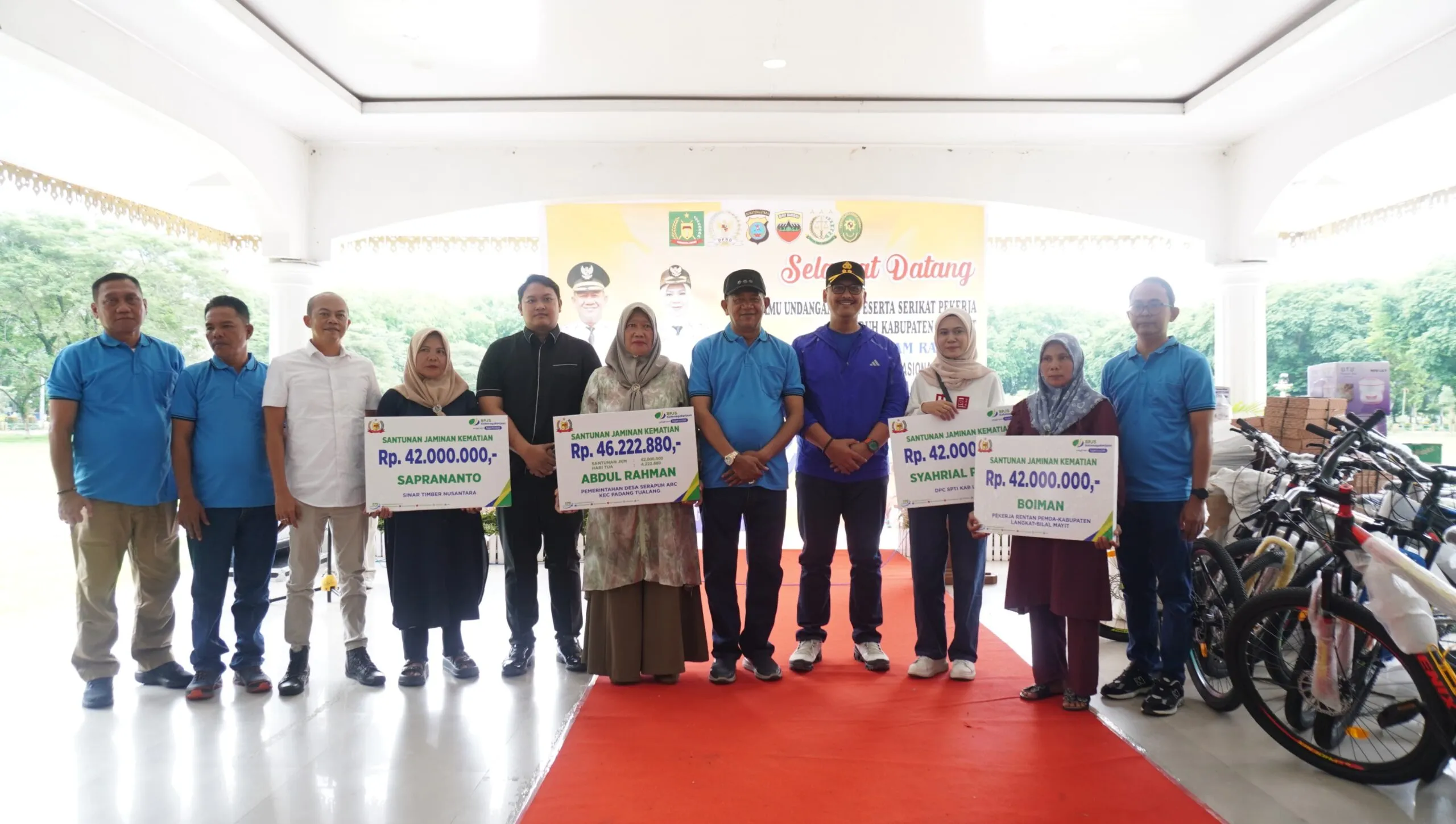 Olahraga, Kebersamaan Dan Apresiasi: Semangat May Day 2025 Di Langkat