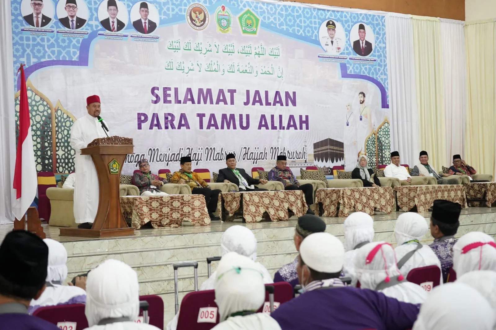 Lebih 4.300 Jamaah Calhaj Sumut Telah Berangkat, Kloter 12 Dilepas Penuh Haru