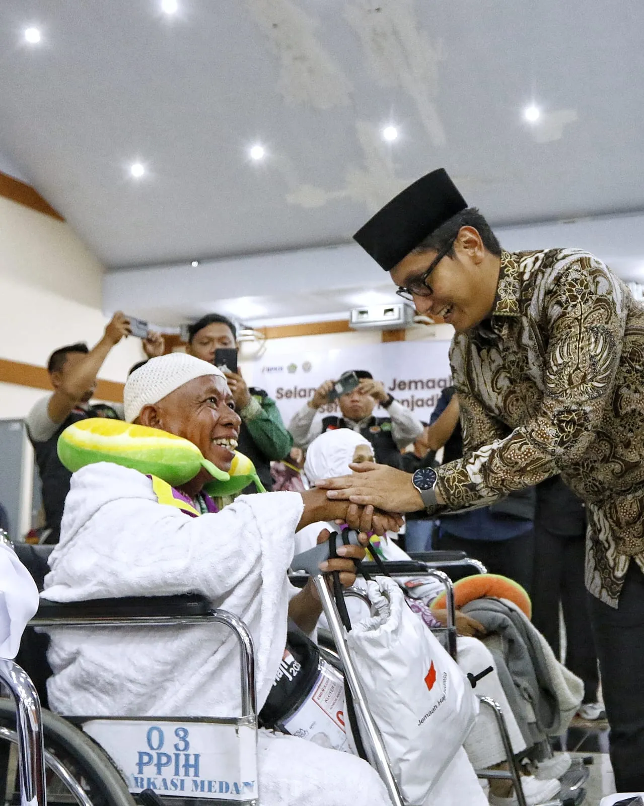 Rico Waas Lepas 239 Jemaah Calon Haji Asal Medan