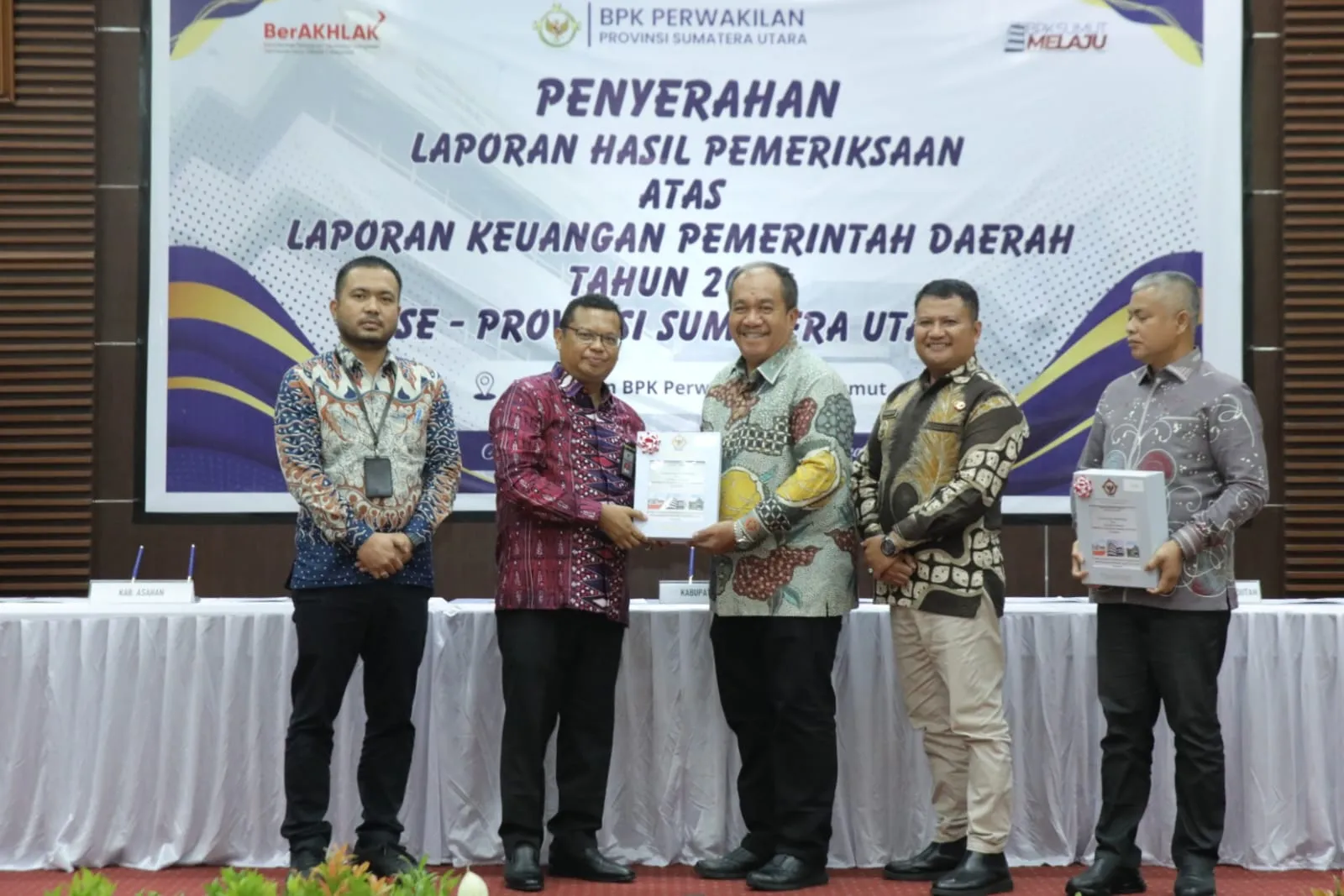 Asahan Raih Opini WTP Delapan Kali Berturut-turut