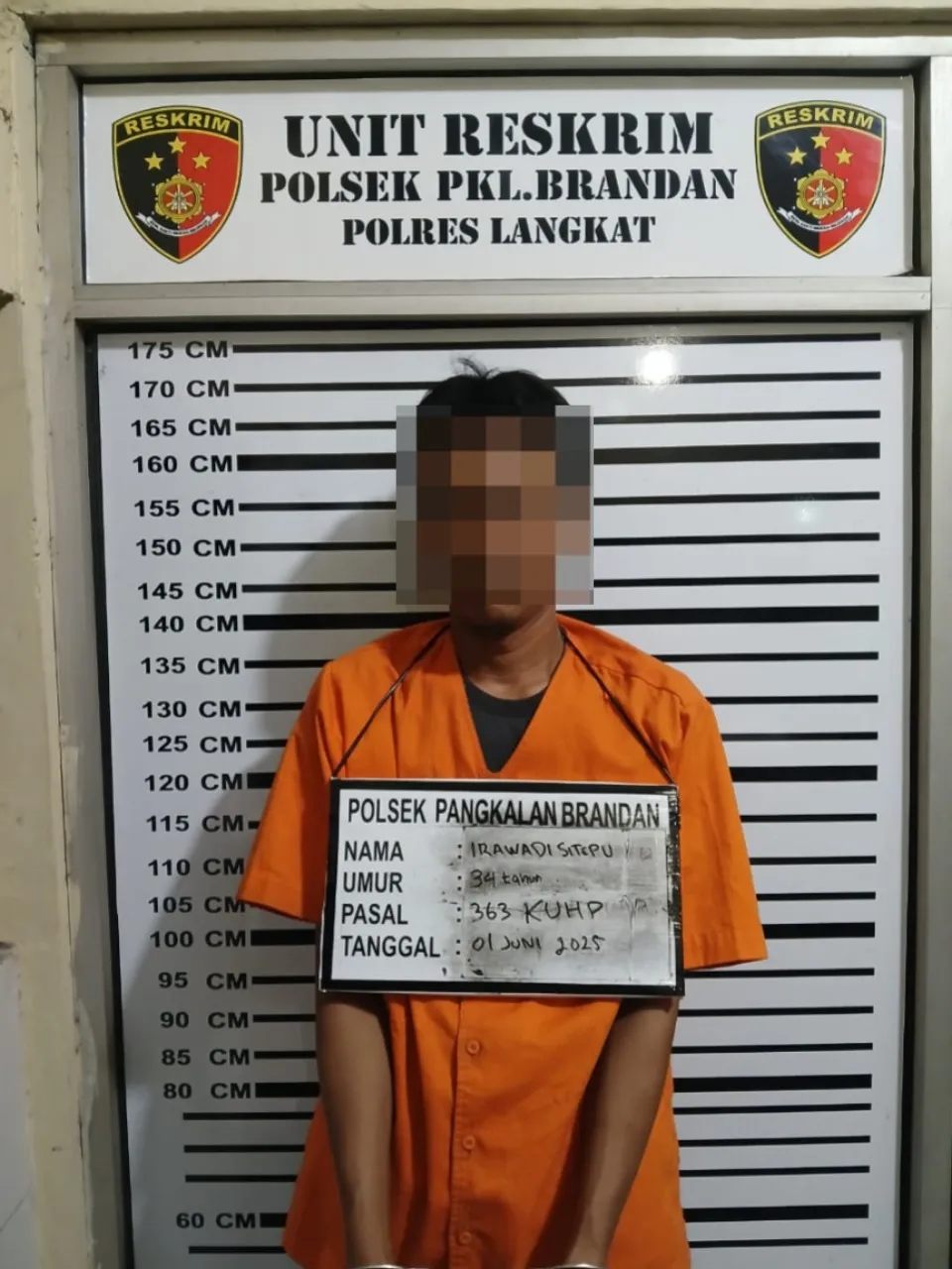 Bawa Kabur Sepeda Motor, Pelaku Diciduk Di Pinggir Jalan