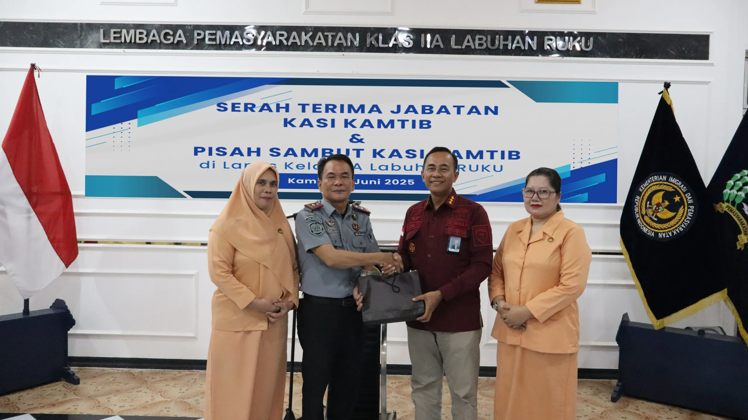Samuel Joga Marsahala Siregar, Kasi Kamtib Lapas Labuhan Ruku Yang Baru