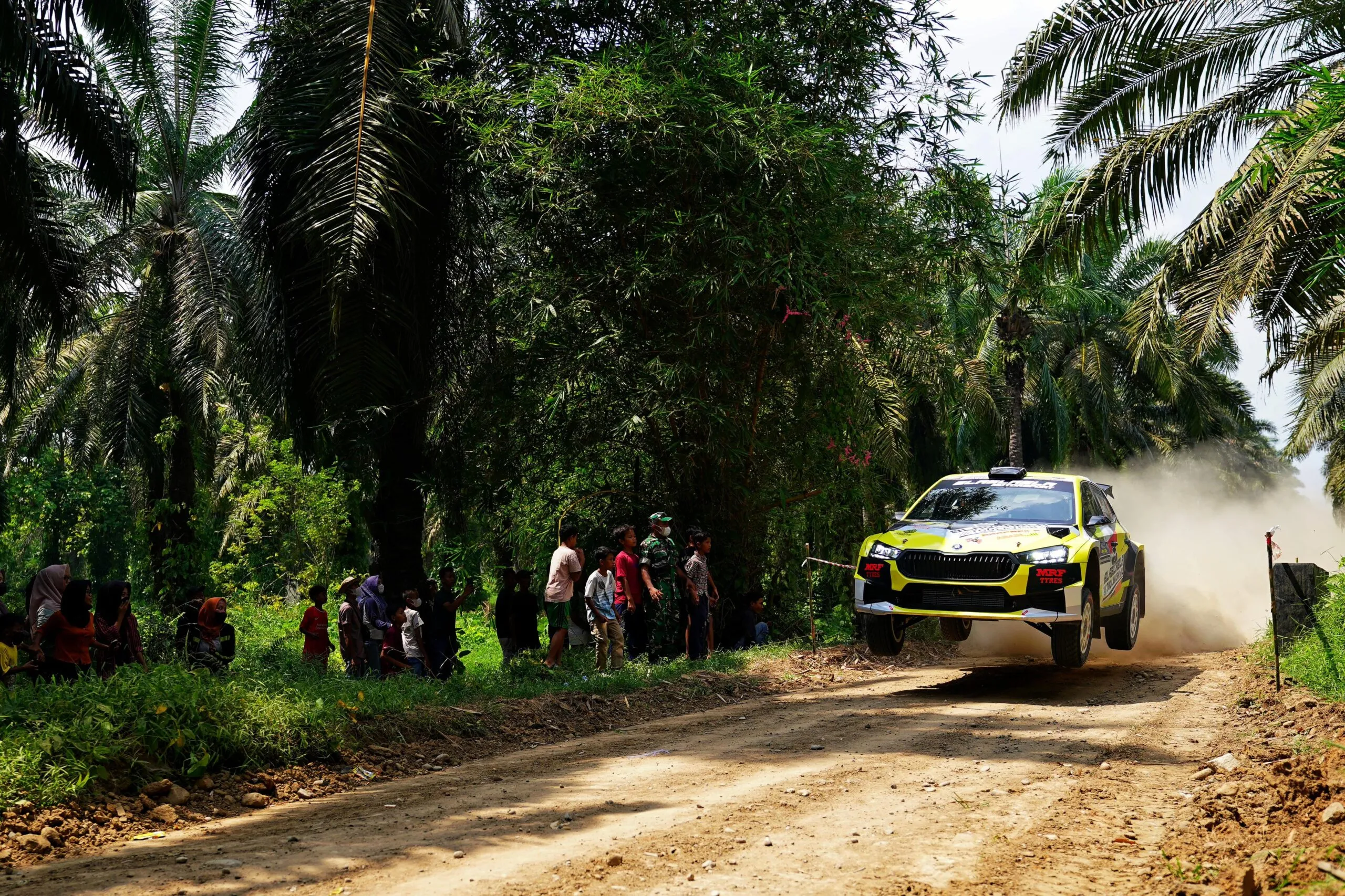 Ijeck Berhasil Selesaikan Special Stage 1-4 Kejurnas Rally 2025 di Sergai