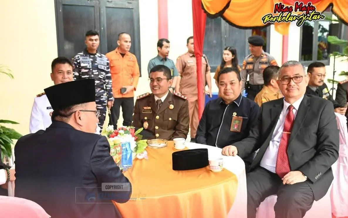 Sekda Hadiri Upacara Dan Syukuran Hari Bayangkara Ke 79 Polres Nias