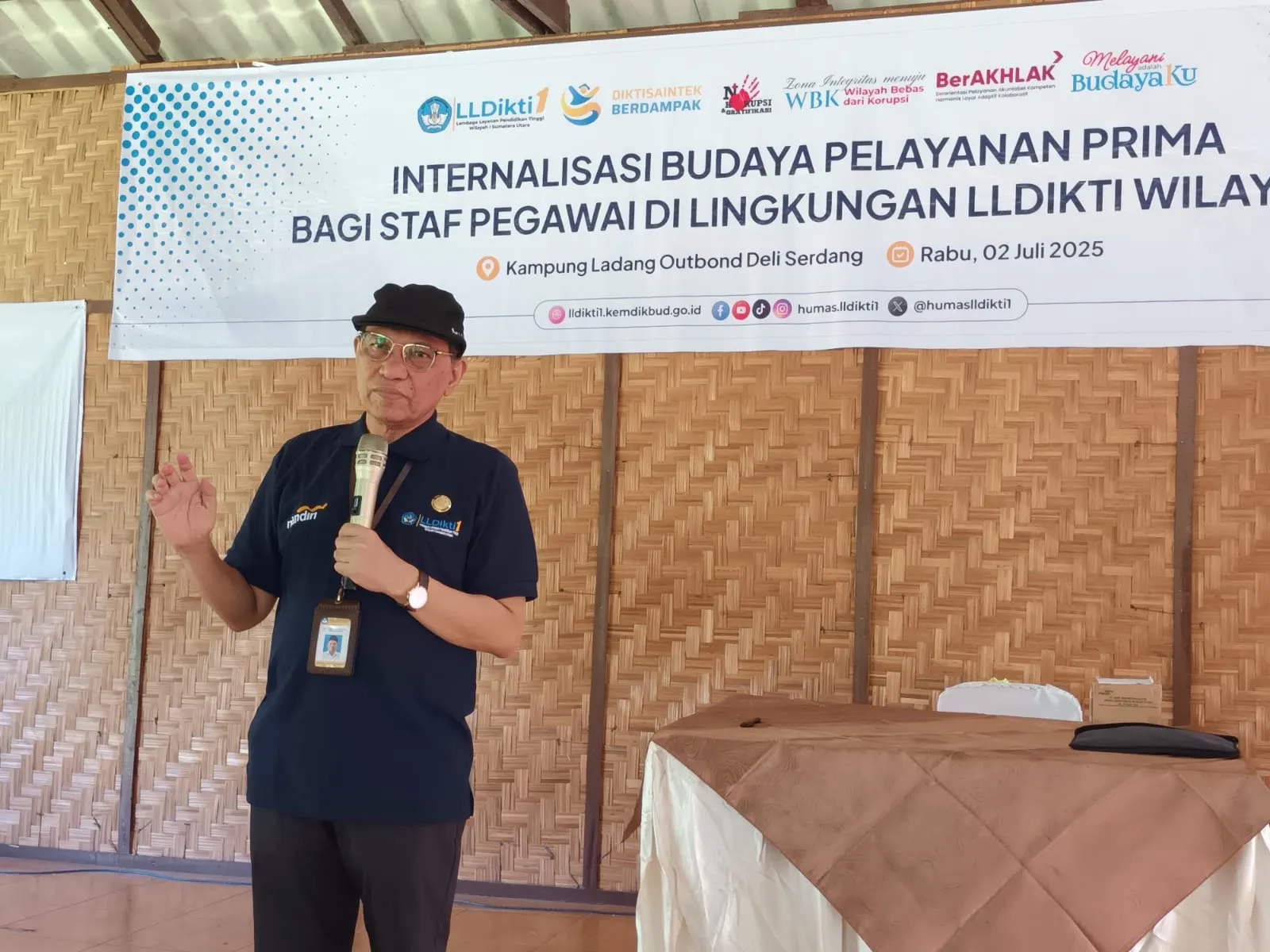 LLDikti Sumut Bangun Budaya Kerja Melayani Lewat Internalisasi Pelayanan Prima
