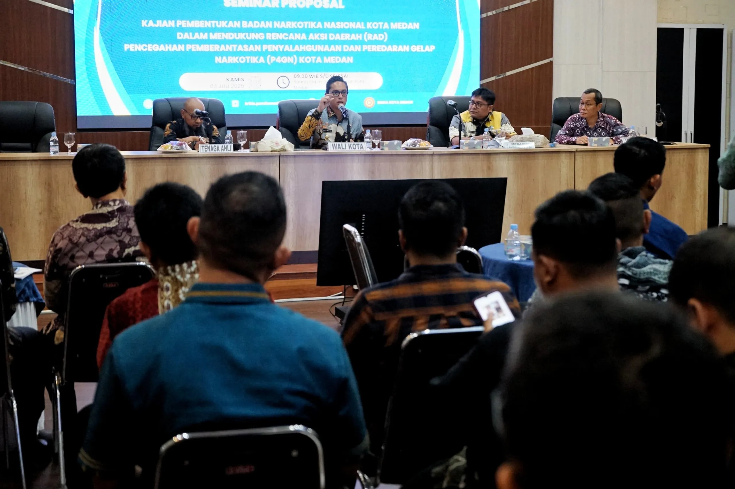 Rico Waas Dukung Pembentukan BNN Kota Medan