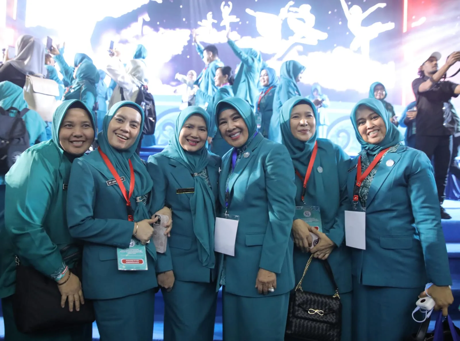 Ketua TPP PKK Asahan Ikuti Puncak Peringatan HKG Ke 53 PKK