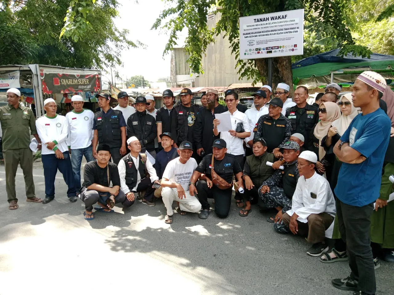Tanahnya Diserobot, Yayasan India Muslim Selatan Dan Ormas Islam Minta Wali Kota Segera Terbitkan Sertifikat Wakaf Masjid Jamik Kebun Bunga