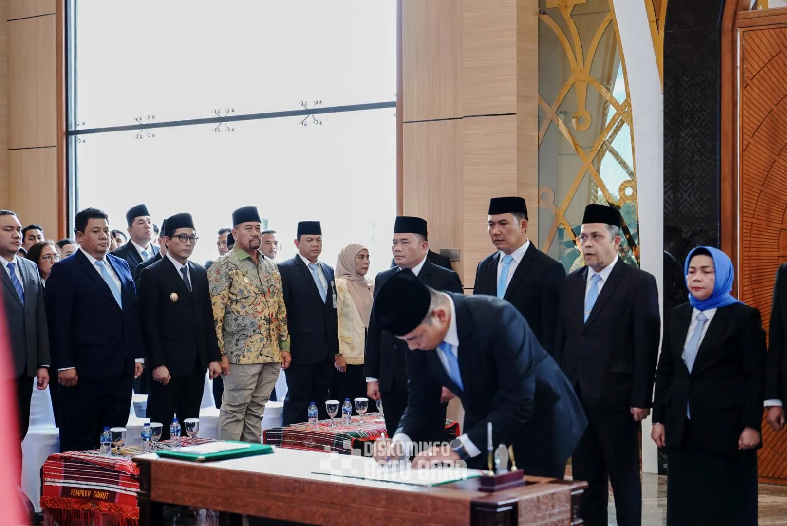 Bupati Batubara Hadiri Pelantikan Sekda Provsu