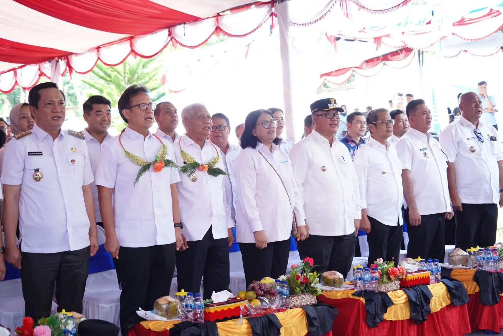 Bupati Nias Hadiri Peletakan Batu Pertama Pembangunan RS Pratama