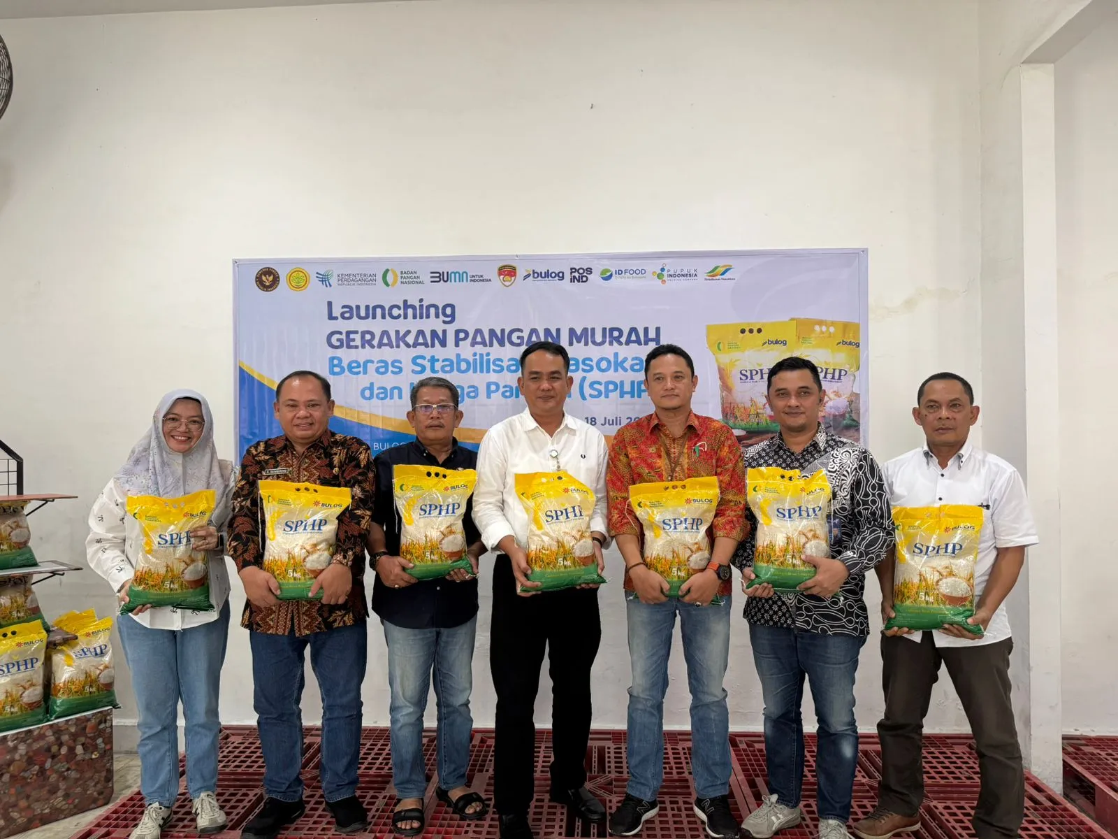 BULOG Sumut Dan Empat BUMN  Siap Salurkan Beras SPHP