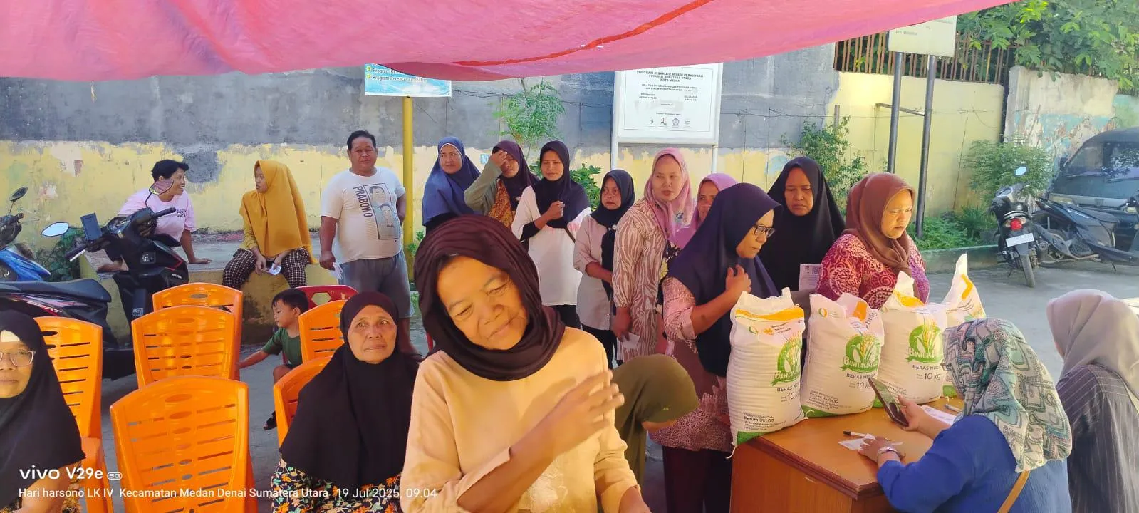 Beras Bantuan Pangan Sumut Sudah Tersalur 8.800 Ton